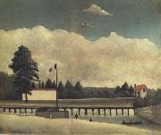 Henri Rousseau The Tollgate oil painting on canvas